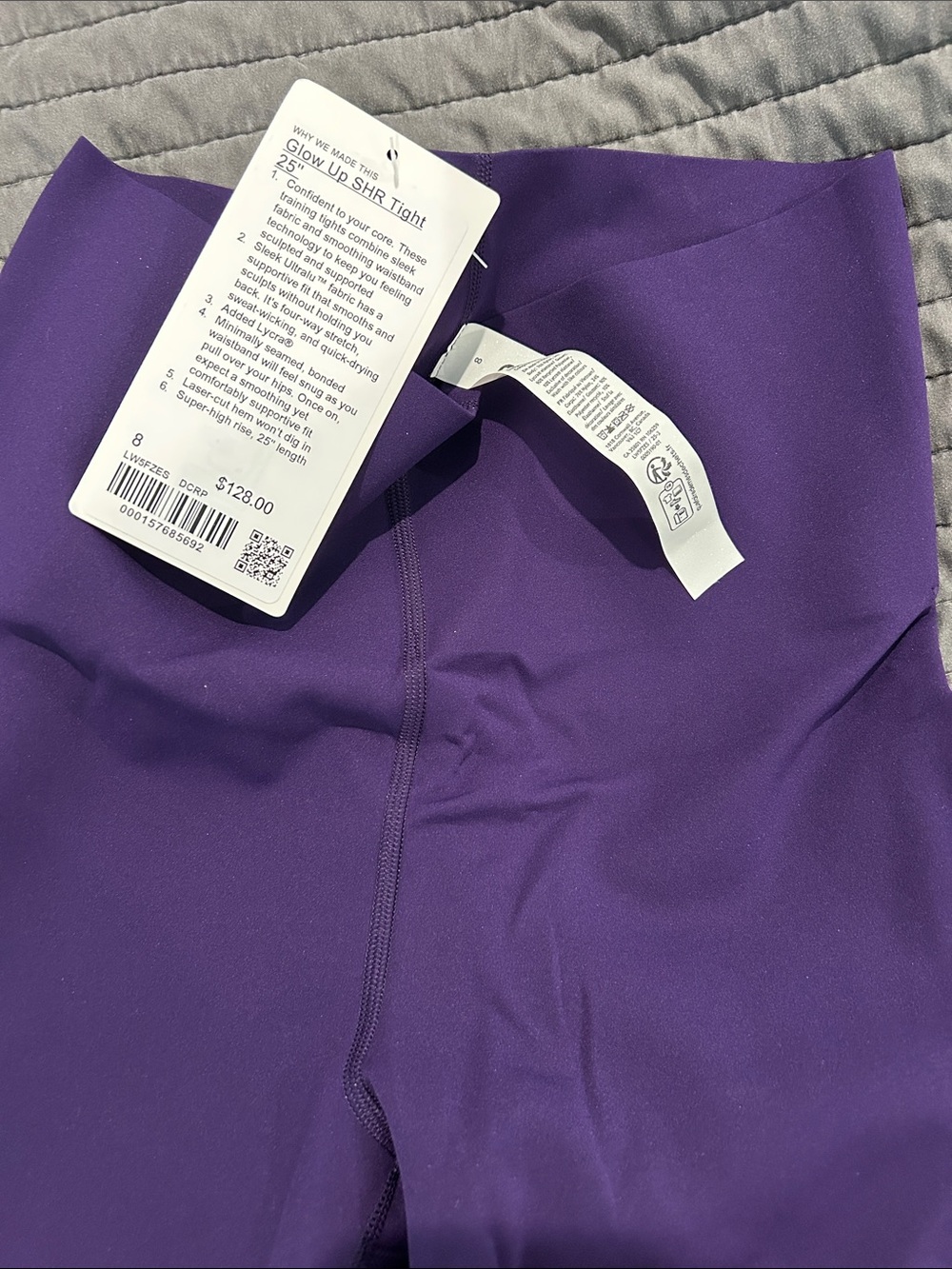 lululemon athletica Women's Deep Purple High-Rise Leggings 25’’